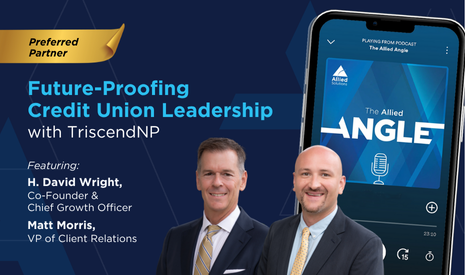 pictures of David Wright and Matt Morris with blue background, iphone, podcast imagery, and titles