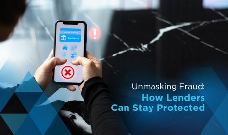 mobile phone with banking icons on it and a pair of hands using the phone, blog title