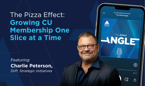 image of charlie peterson with podcast title, logo, and cell phone background