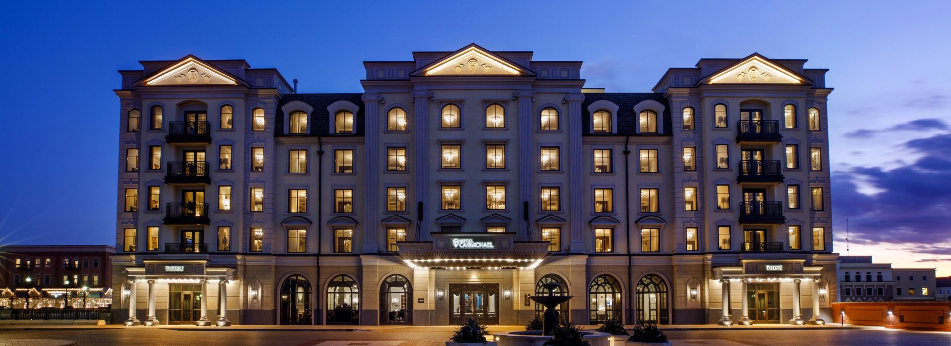 Image of the Hotel Carmichael in Carmel, Indiana